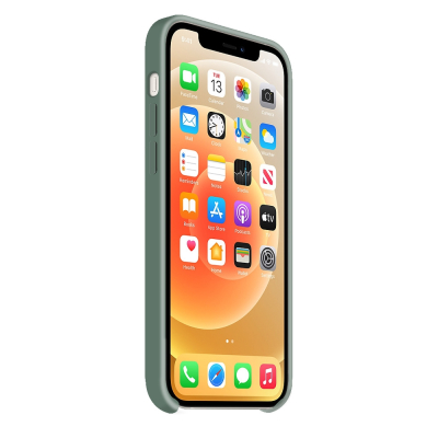 Moxie Coque silicone iPhone 12 mini 5.4" [BeFluo] - Intérieur Microfibre, Coque Anti-chocs et Anti-rayures pour iPhone 12 Mini 5