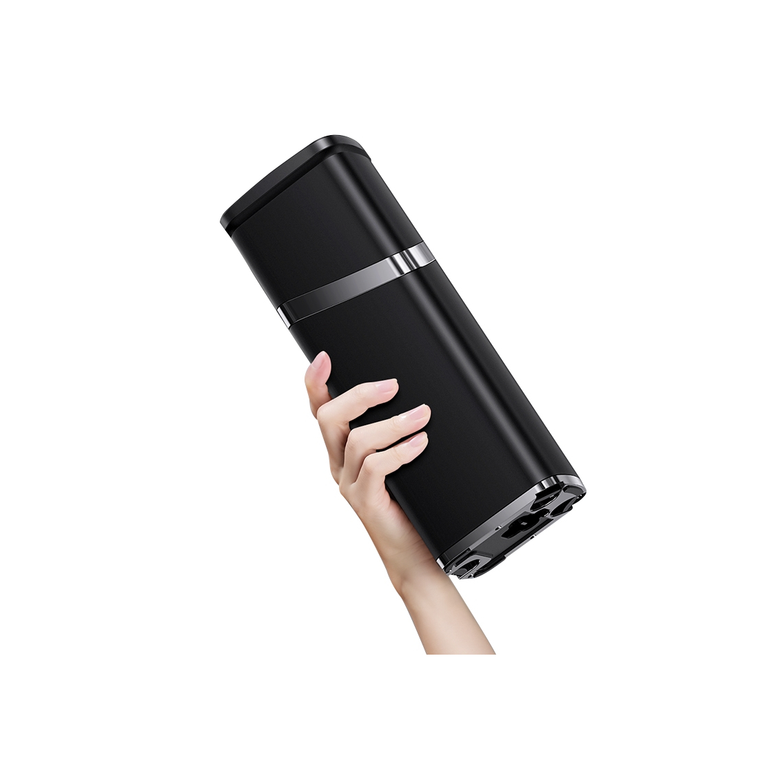 Perche Selfie LED USAMS ZB250 sur Pied téléscopique jusqu'à 1.93m et batterie de 4000 mAh