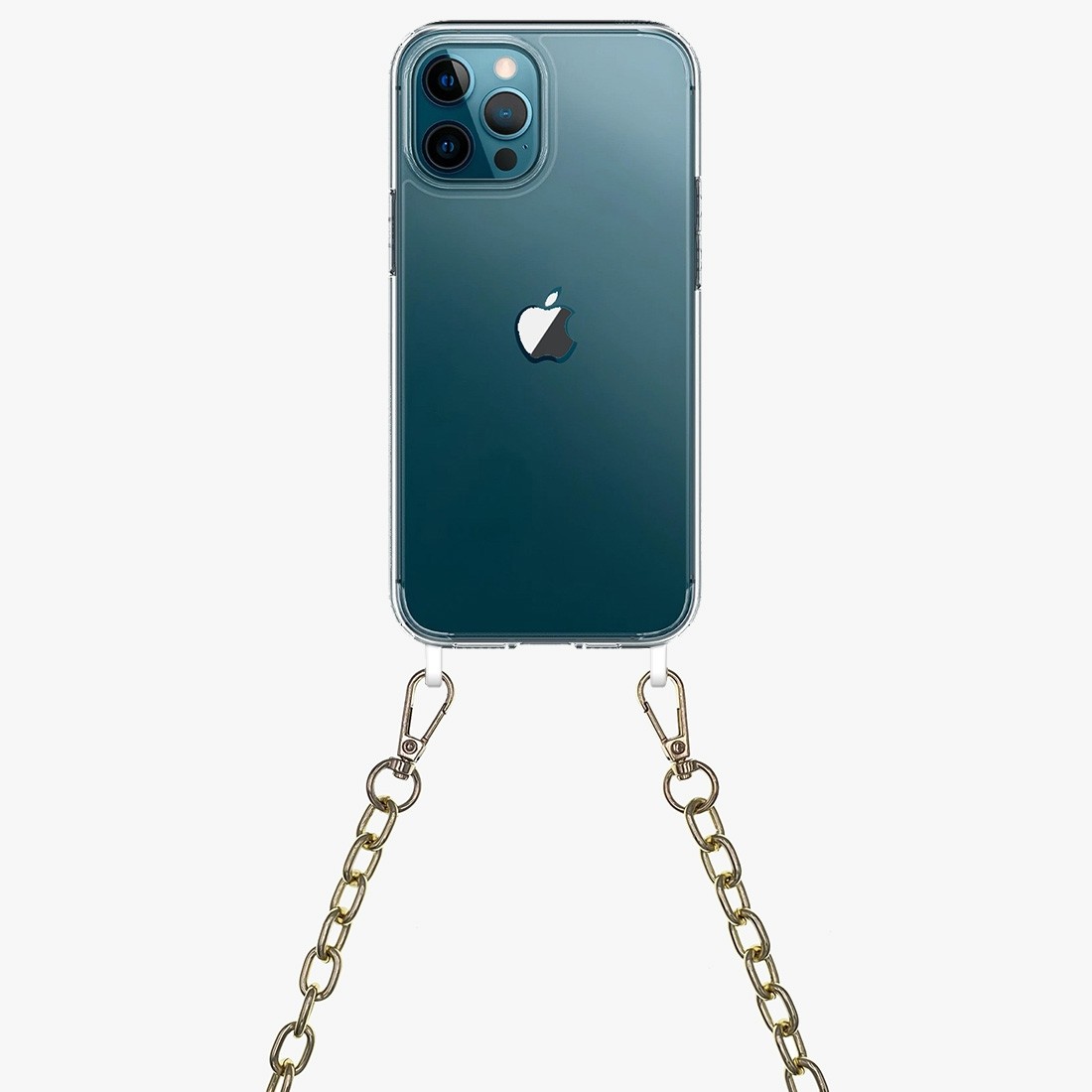 Chaine metal Or 14mm série VERONE pour coque avec anneau - 120cm