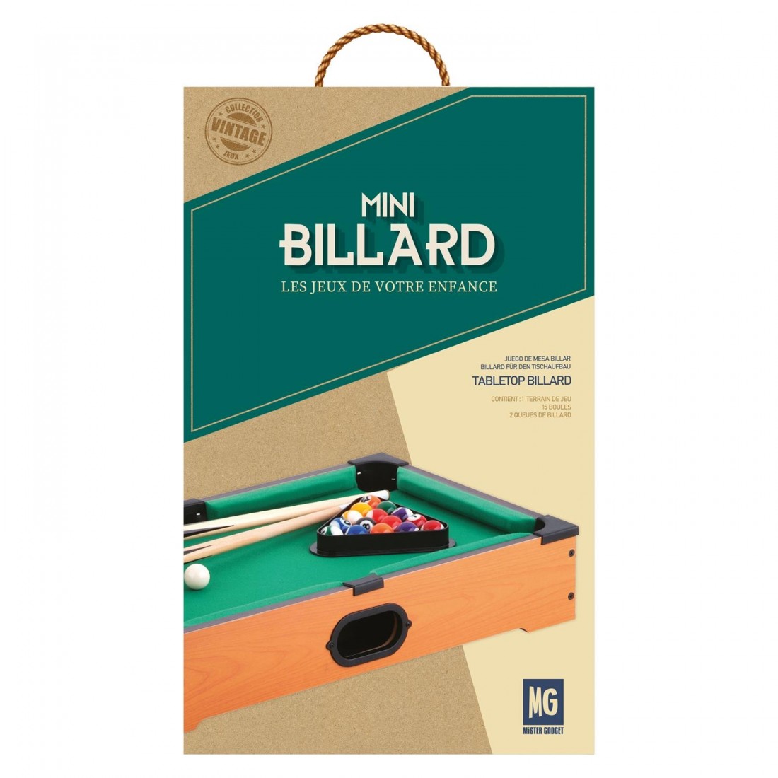 Mini jeu de table de billard