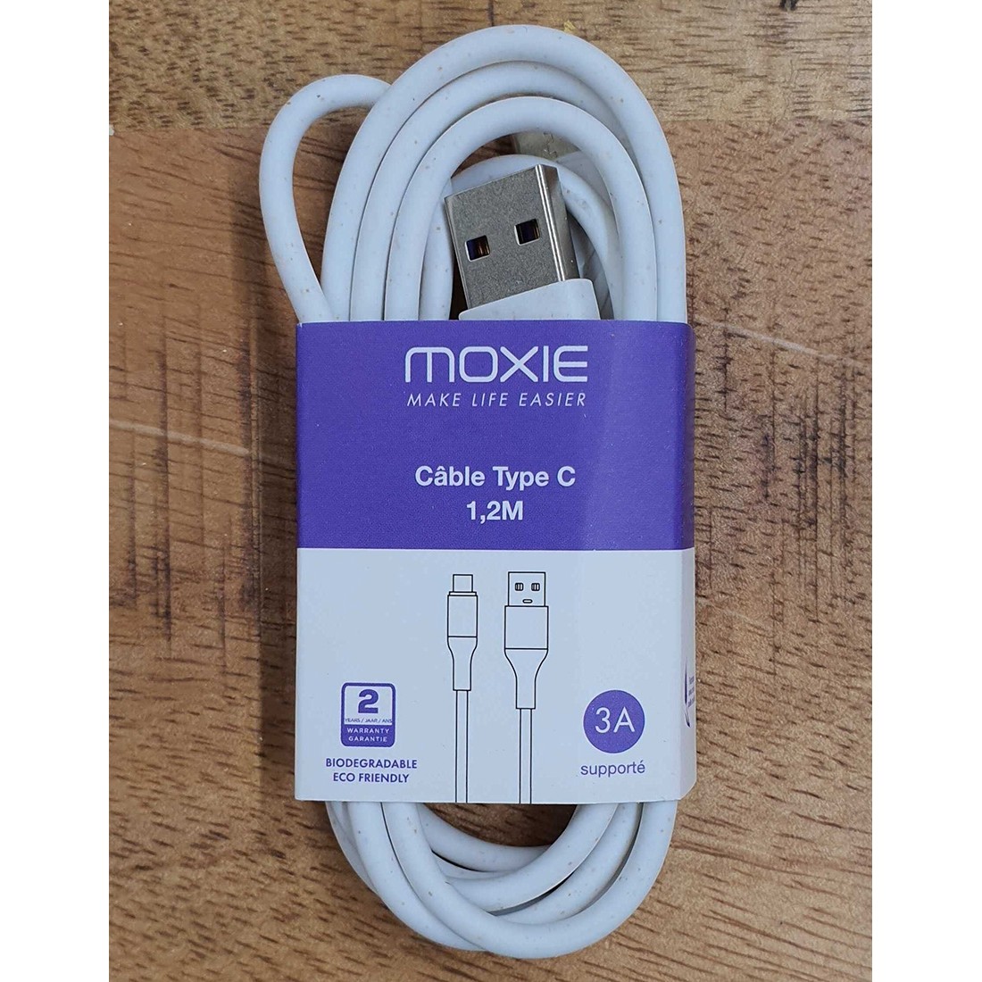 Recharge de 12 cables Recyclés - Green Energy -  USB vers Type-C