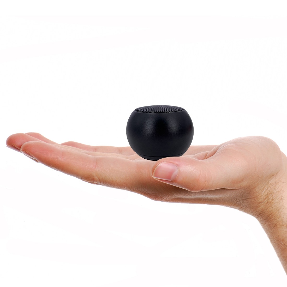 Mini Enceinte en Aluminium Noir - Puissance 3W
