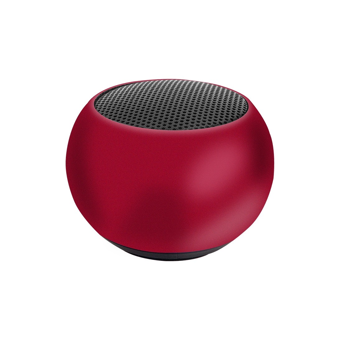 Mini Enceinte en Aluminium Rouge - Puissance 3W