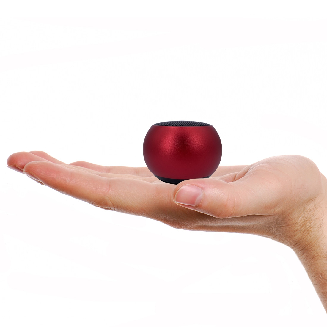 Mini Enceinte en Aluminium Rouge - Puissance 3W