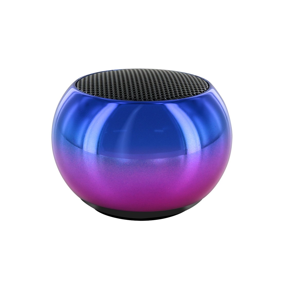 Mini Enceinte en Aluminium degradée violet / bleu - Puissance 3W