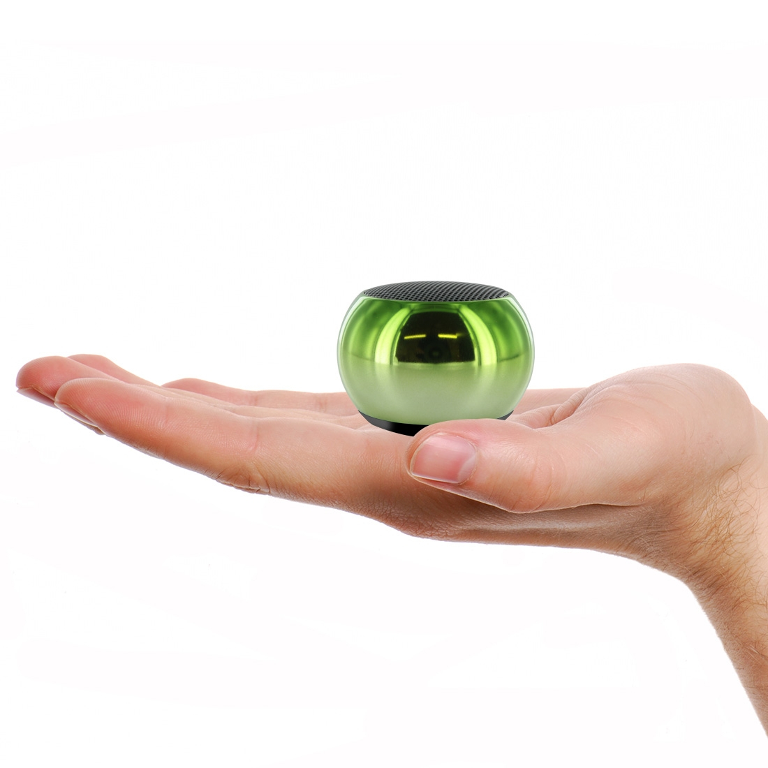 Mini Enceinte en Aluminium degradée vert - Puissance 3W