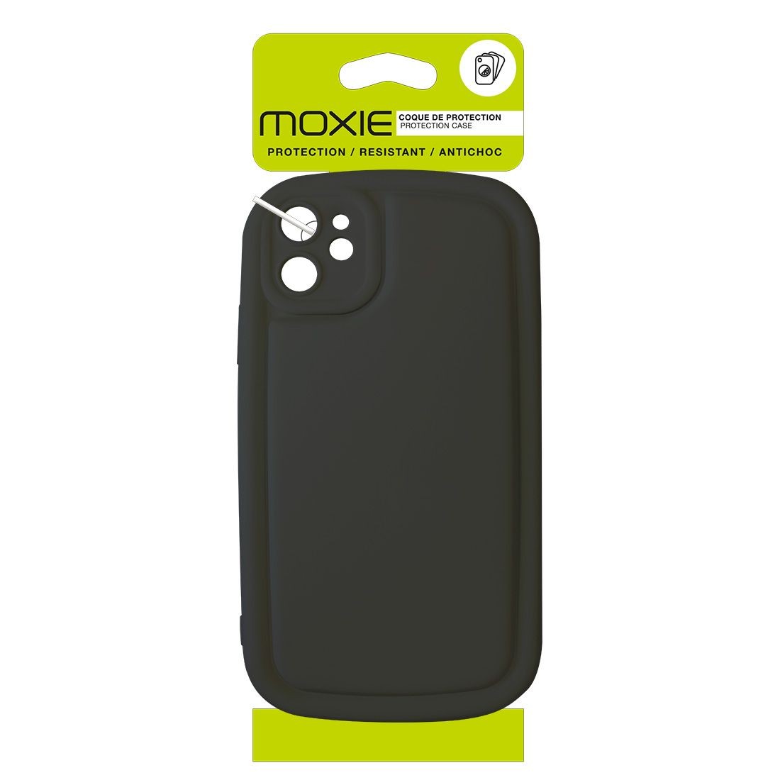 Coque en TPU effet matelassé pour iphone 12 Pro - gris foncé