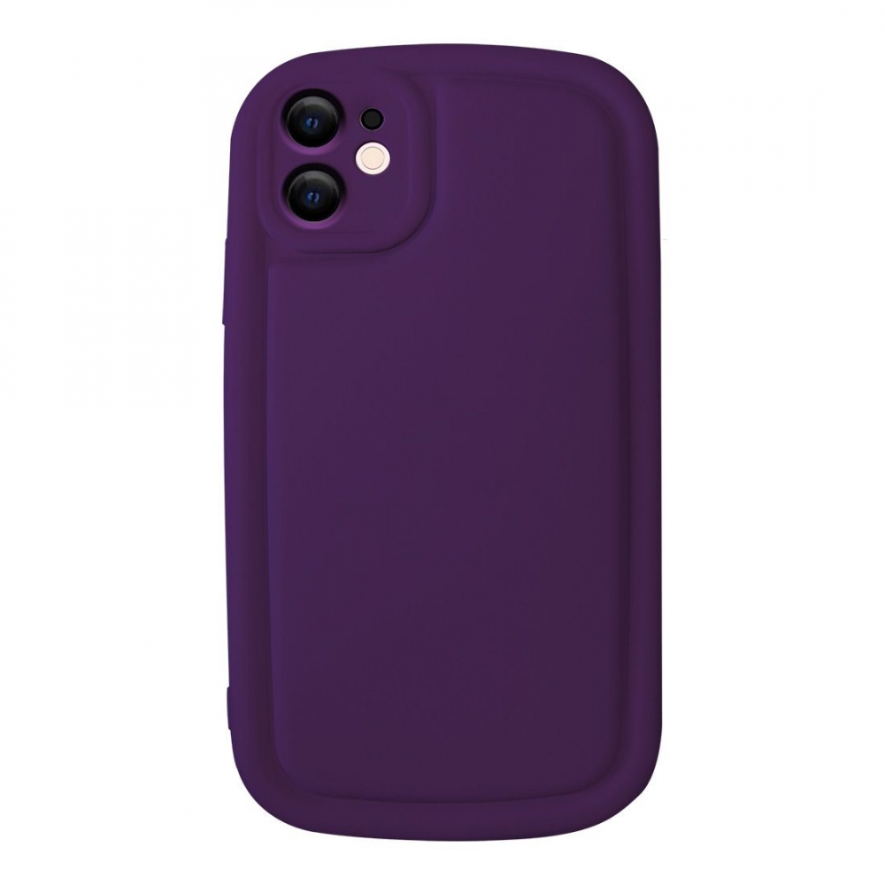 Coque en TPU effet matelassé iphone 11 - violet