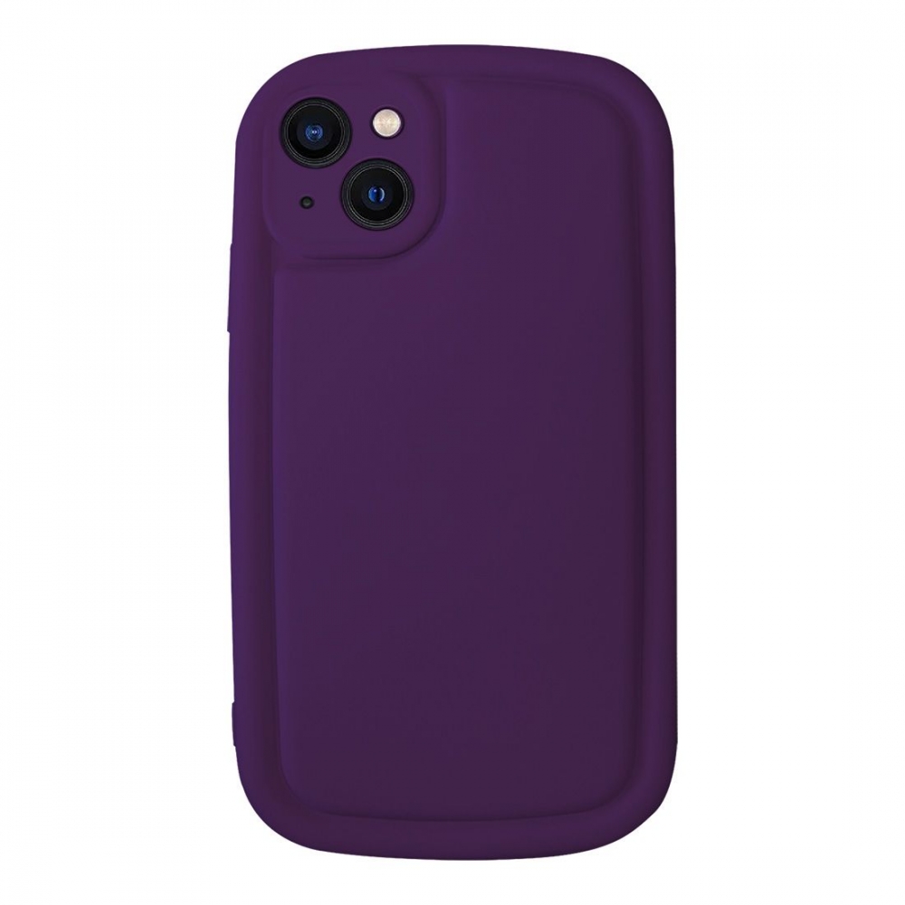 Coque en TPU effet matelassé pour iphone 14 - violet