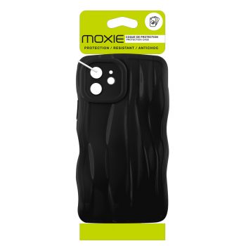 Coque TPU en relief pour iPhone 11 - Noir