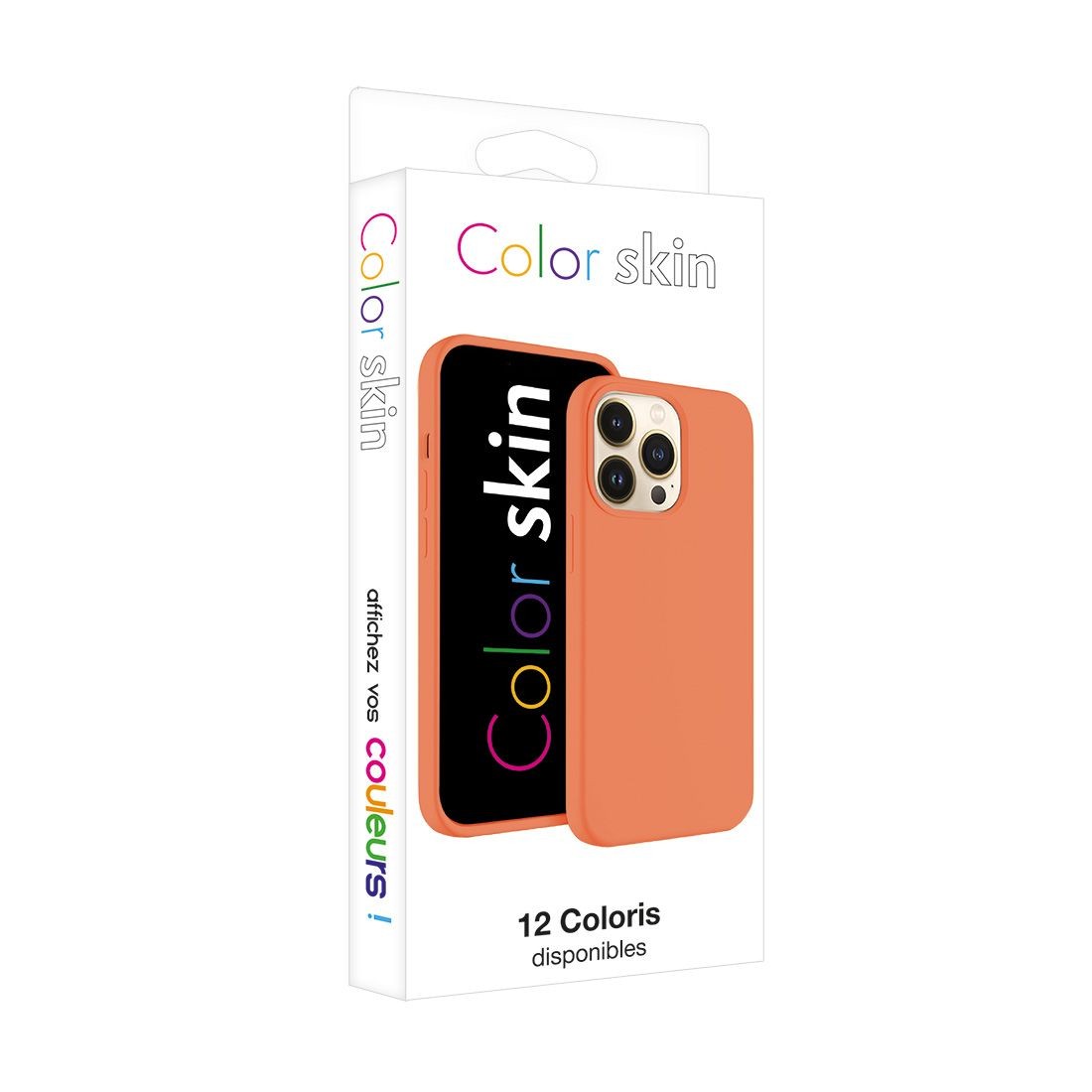 Coque Premium Color Skin Pour iPhone 7/8/SE couleur Orange