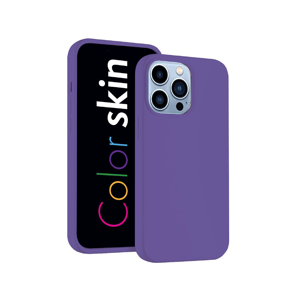 Coque Premium Color Skin Pour iPhone 7/8/SE couleur Lilas
