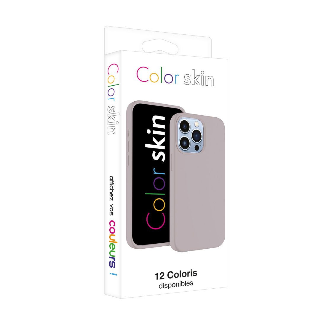 Coque premium Color Skin pour  iphone XR couleur Gris