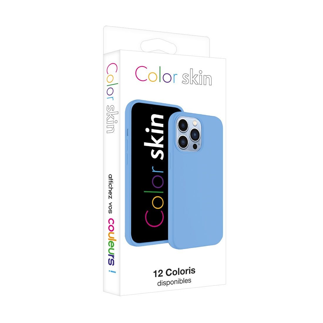 Coque premium Color Skin pour  iphone 11 couleur Bleu clair