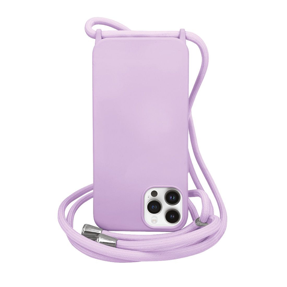 Coque premium Color Lace avec tour de cou 8mm pour iphone 12 / 12 Pro - Lilas