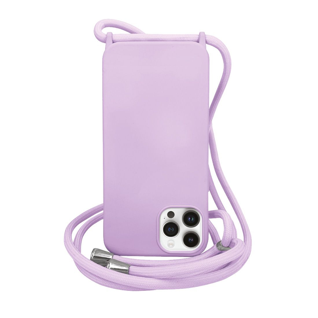 Coque premium Color Lace avec tour de cou 8mm pour iphone 14 - Lilas