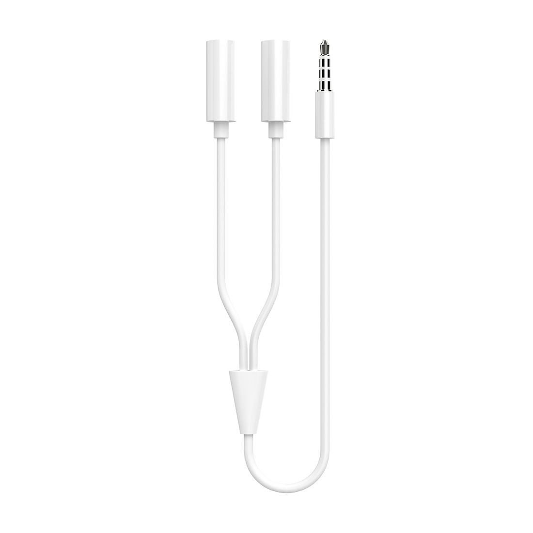 Dedoubleur de cable audio B5342 sortie jack 3.5mm 20cm - blanc