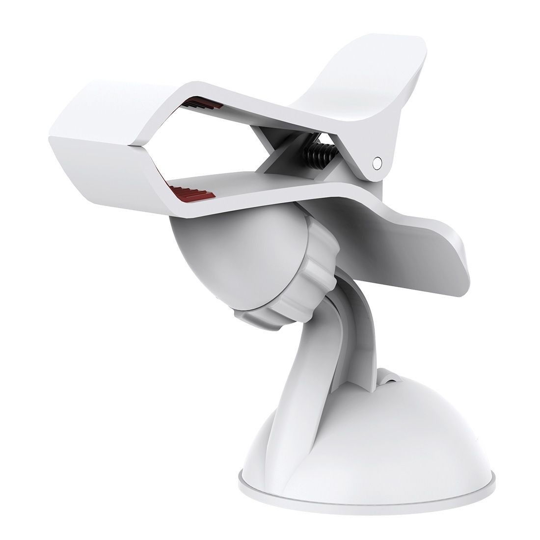 Support voiture ventouse à pince HU100 - Blanc