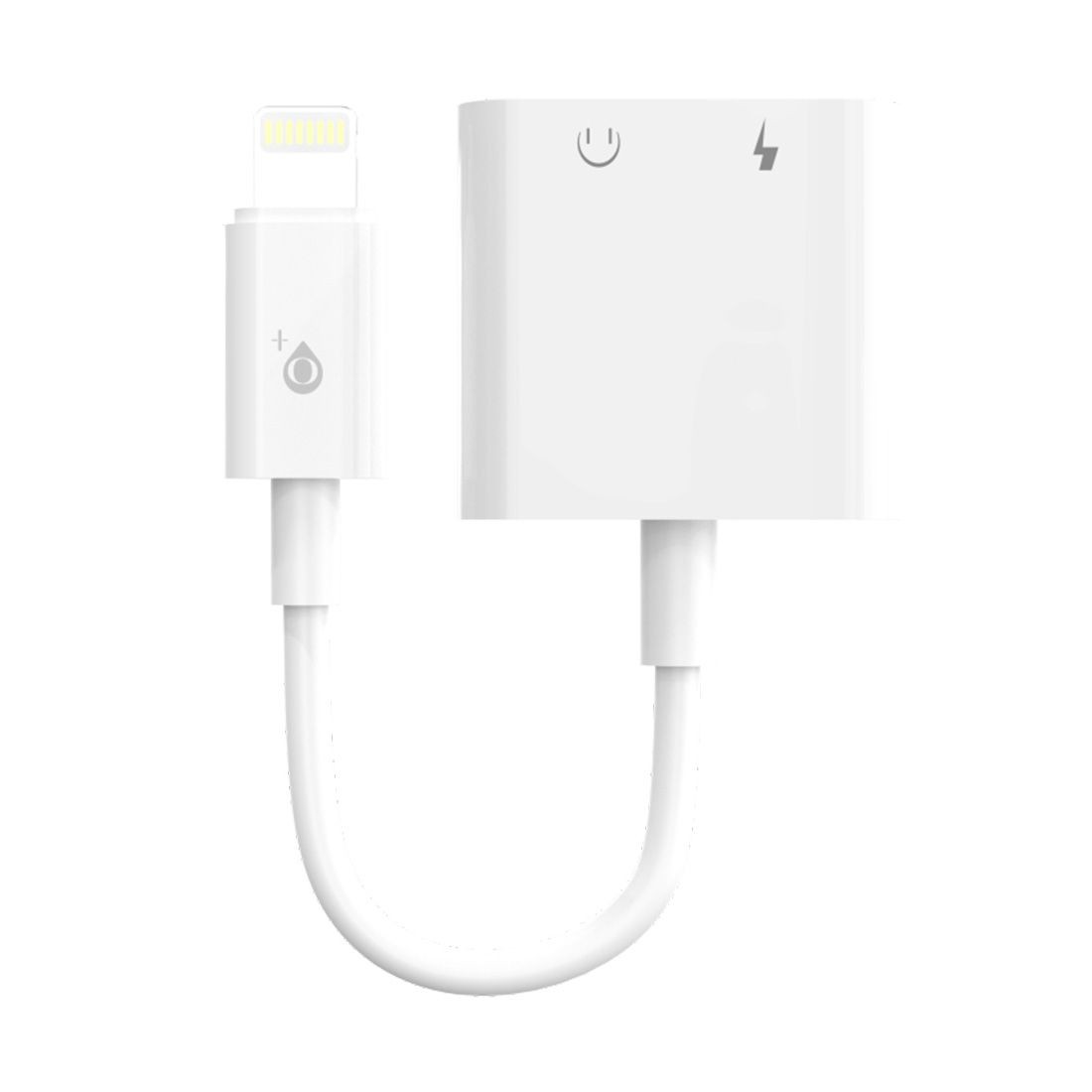 Adaptateur lightning NB1245 vers 2 ports lightning 15cm - blanc