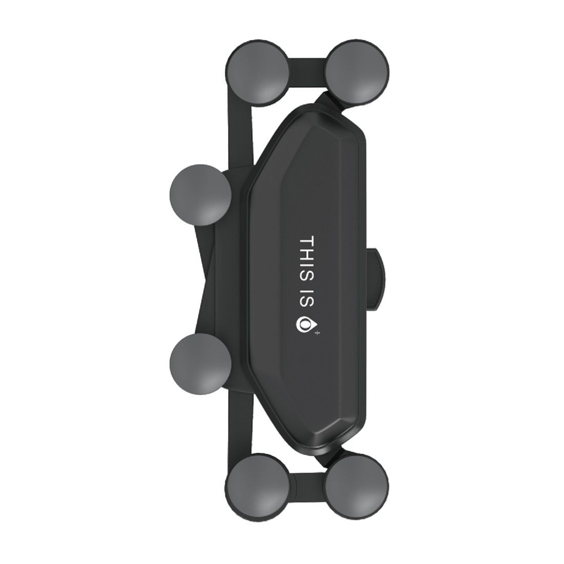 Support voiture grille d'aeration  Gravity car NE5127 - NOIR