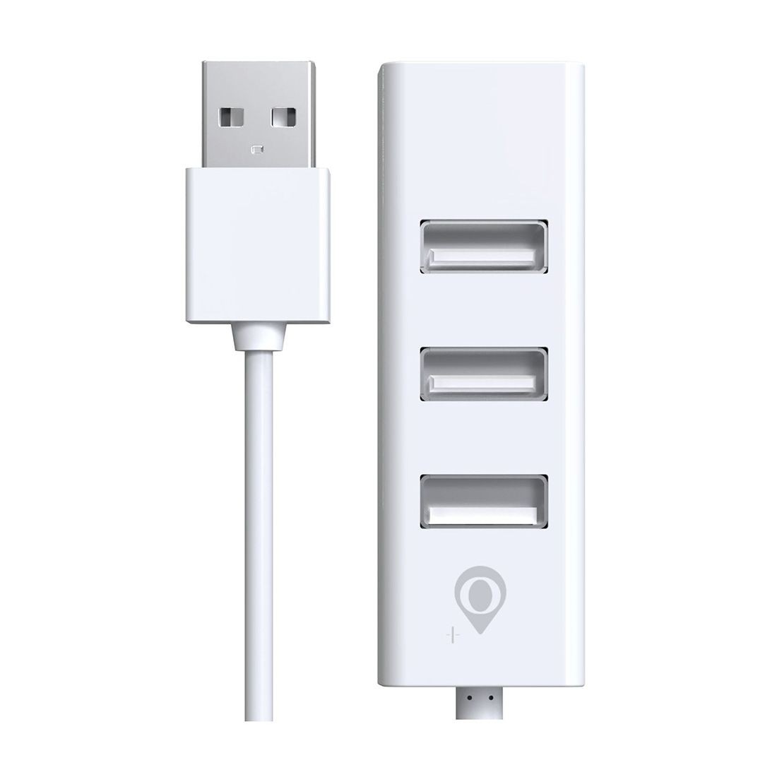 HUB USB NG6052 avec une entrée USB-A et 4 port USB  OTG - blanc