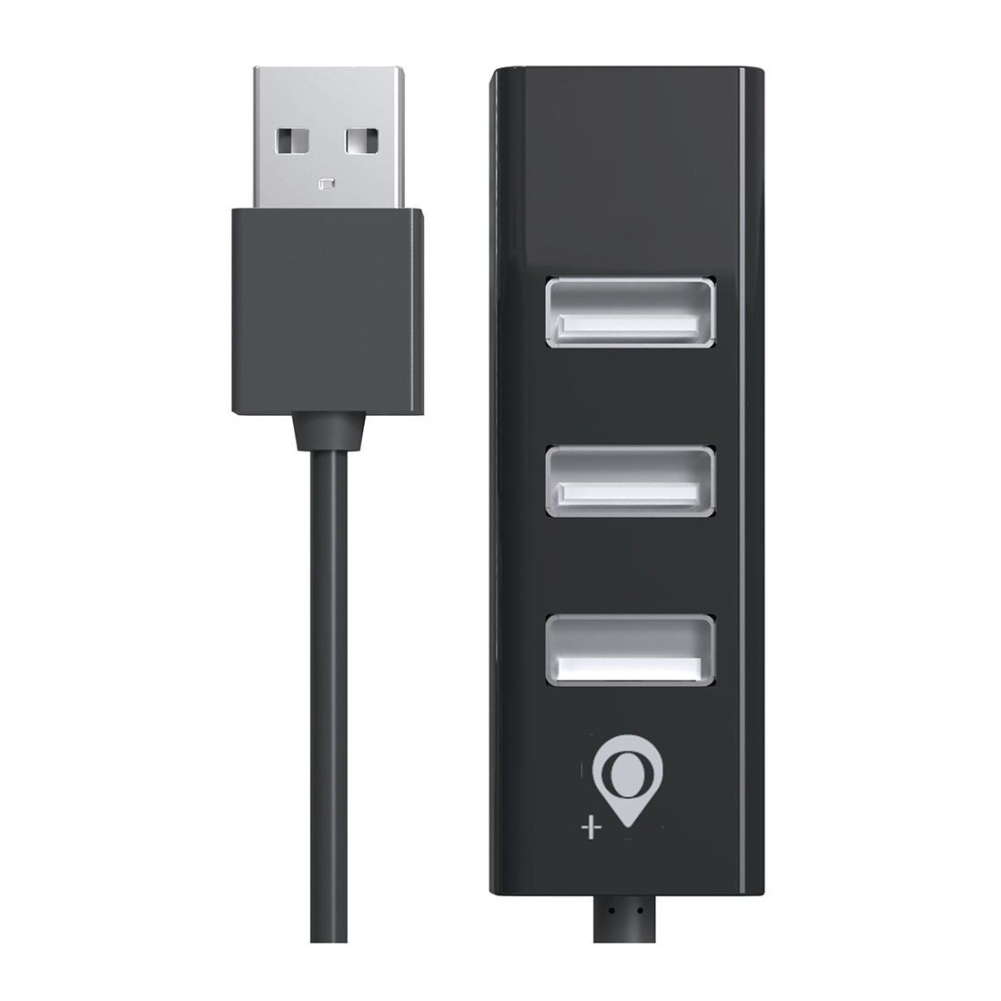 HUB USB NG6052 avec une entrée USB-A et 4 port USB  OTG - Noir