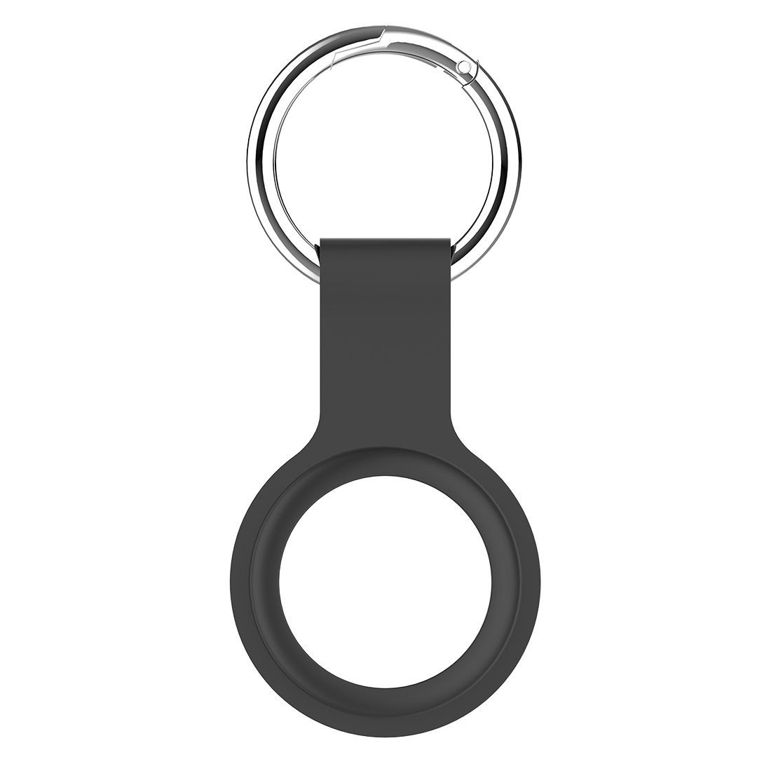 Porte clef en silicone Airtag NR9222 - Noir