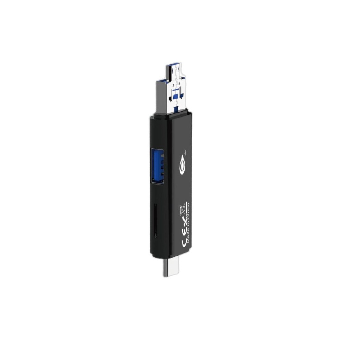 Hub Usb OTG 1 port USB vers 1 port USB + 1 port Type C NB1470