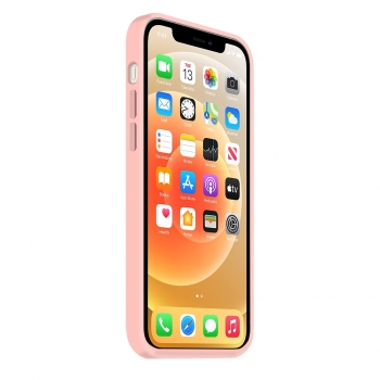 Coque Silicone Moxie BeFluo Fine et Légère pour iPhone 15 Pro Max, Intérieur Microfibre - Rose clair