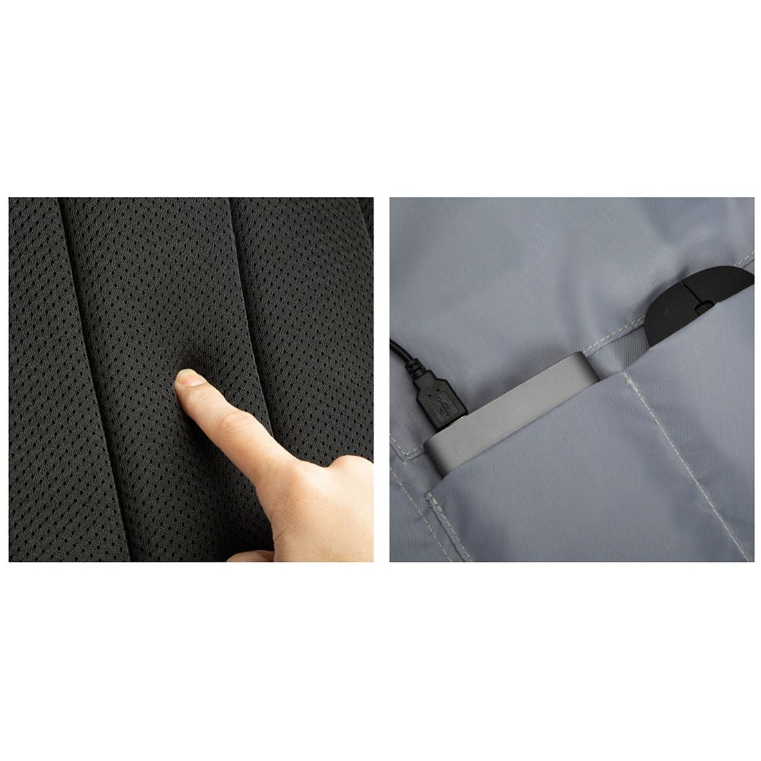 Sac à dos antivol pour ordinateur portable jusqu'à 15.6"