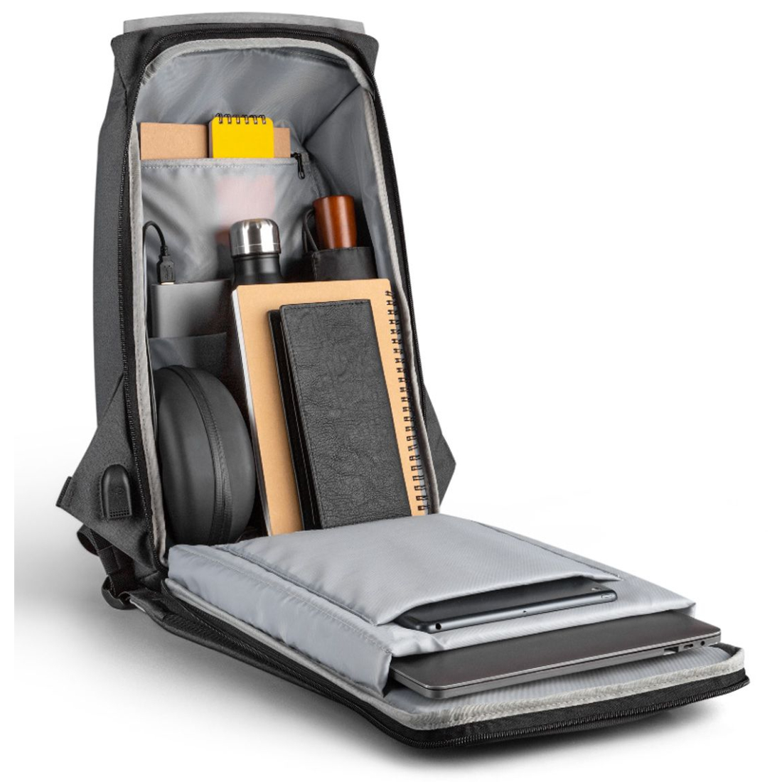 Sac à dos antivol pour ordinateur portable jusqu'à 15.6"