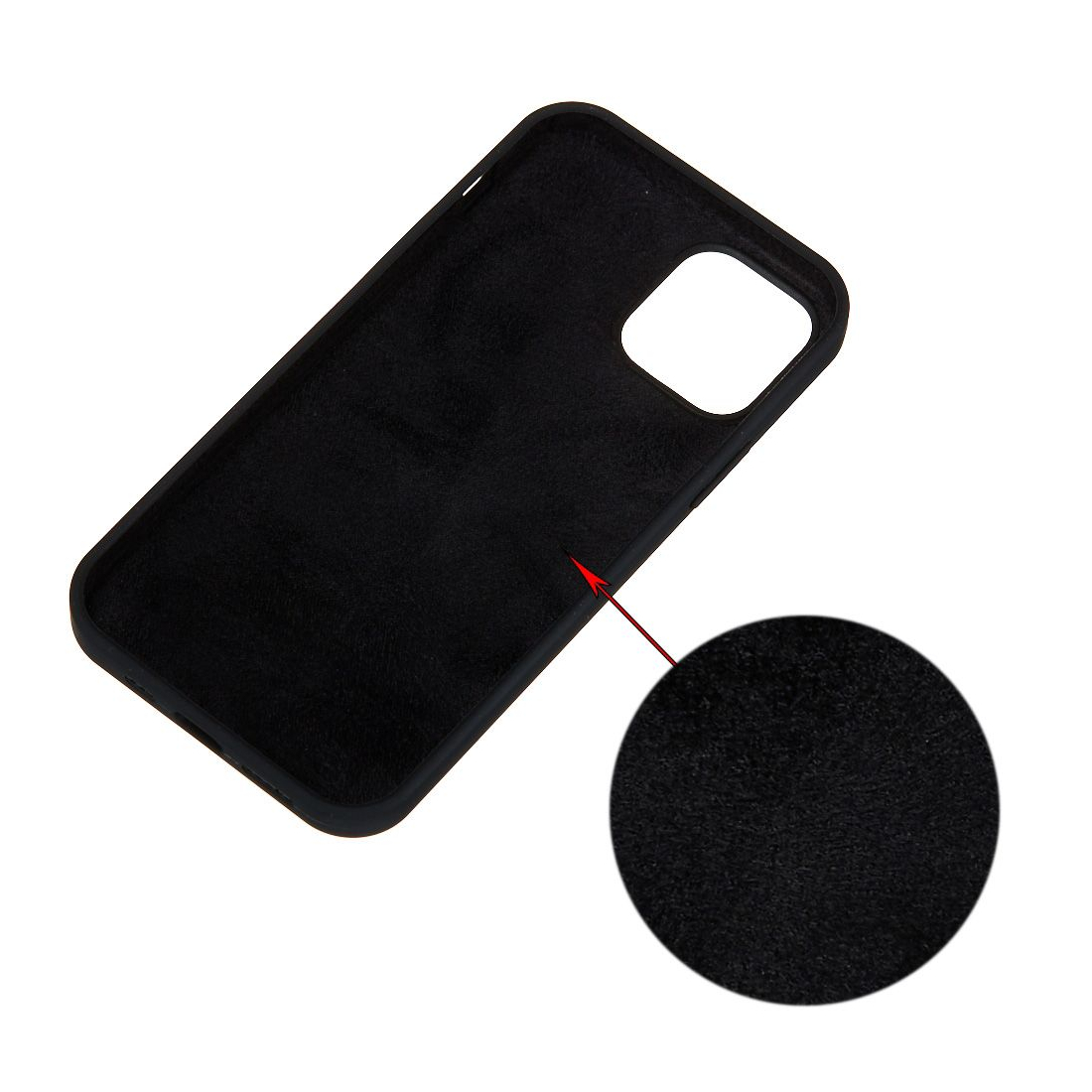 Coque premium Color Skin pour Galaxy A54 noir