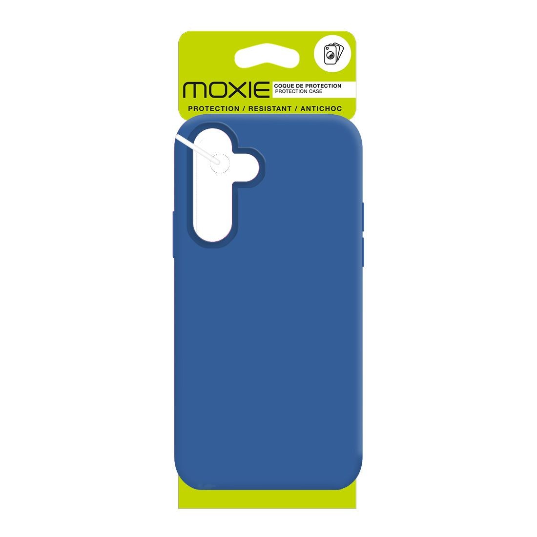 Coque premium Color Skin pour Galaxy A54 bleu