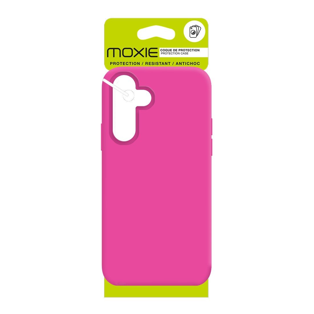 Coque premium Color Skin pour Galaxy A54 rose