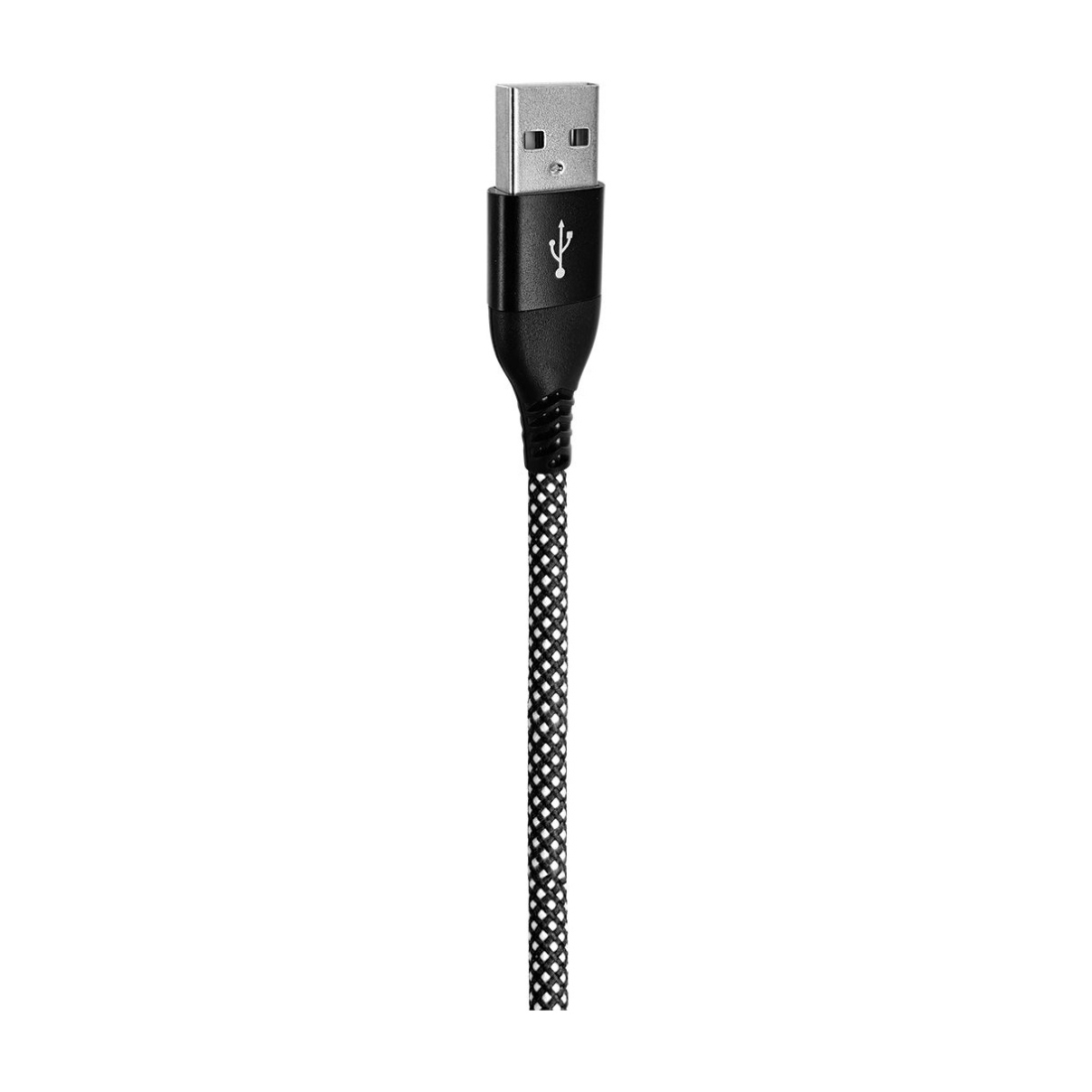 Câble data nylon tressé renforcé USB-A vers Lightning 1,2 m