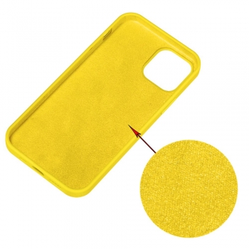 Coque premium Color Skin pour iphone 14 Pro - jaune