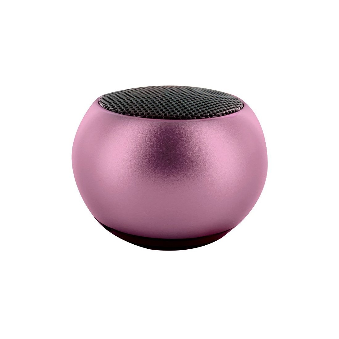 Mini Enceinte en Aluminium Rose - Puissance 3W