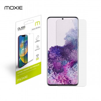Protection d'écran Samsung Galaxy S20 Ultra en Verre Trempé, Moxie [HD Premium+] Film en Verre Trempé pour Samsung Galaxy S20 Ul