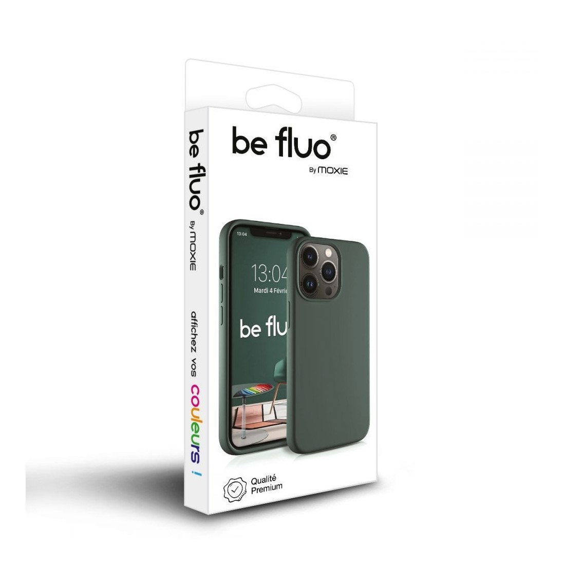 Moxie Coque iPhone 11 [BeFluo] Coque Silicone Fine et Légère pour iPhone 11, Intérieur Microfibre, Coque Anti-chocs et Anti-rayu