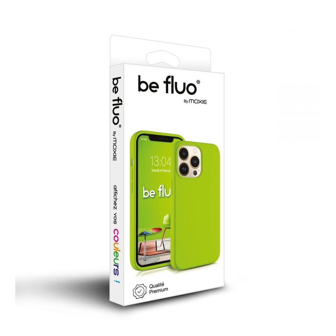 Moxie Coque iPhone 11 Pro [BeFluo] Coque Silicone Fine et Légère pour iPhone 11 Pro 5.8- Intérieur Microfibre, Coque Anti-chocs 