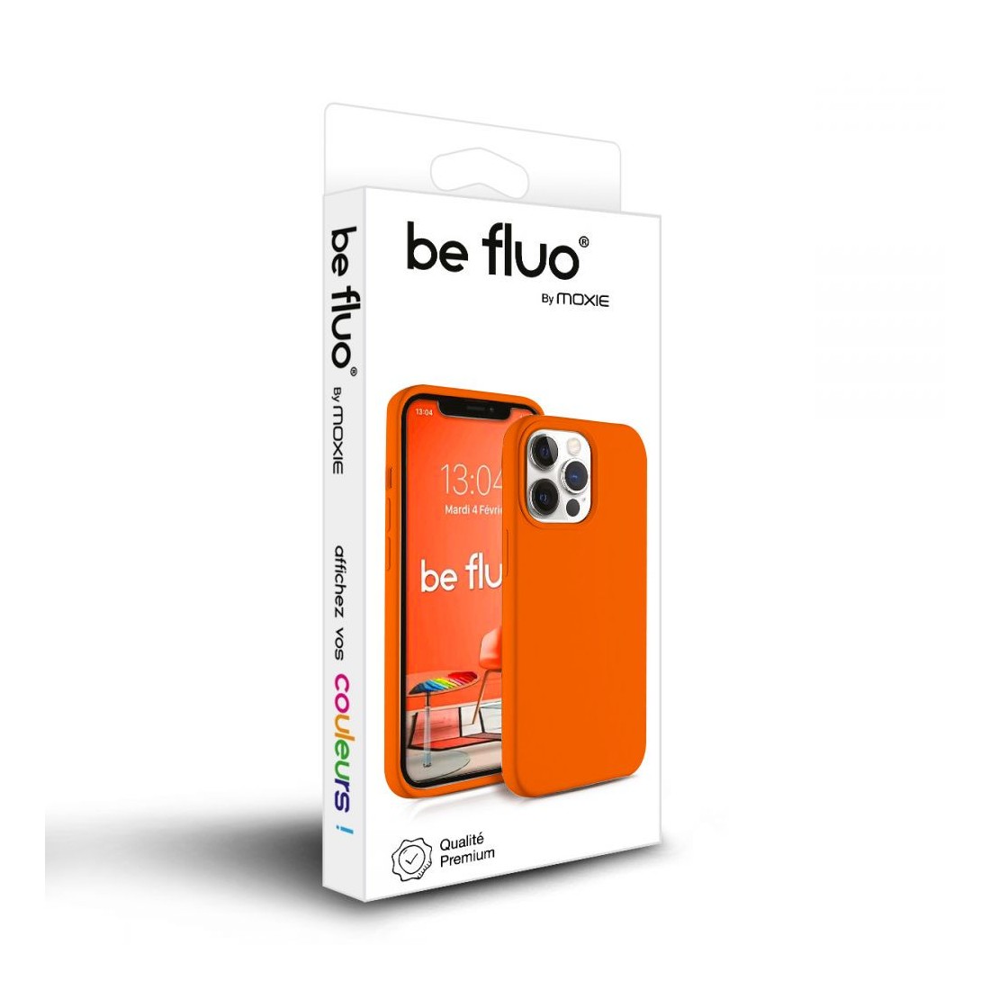 Moxie Coque iPhone 11 Pro [BeFluo] Coque Silicone Fine et Légère pour iPhone 11 Pro 5.8- Intérieur Microfibre, Coque Anti-chocs 
