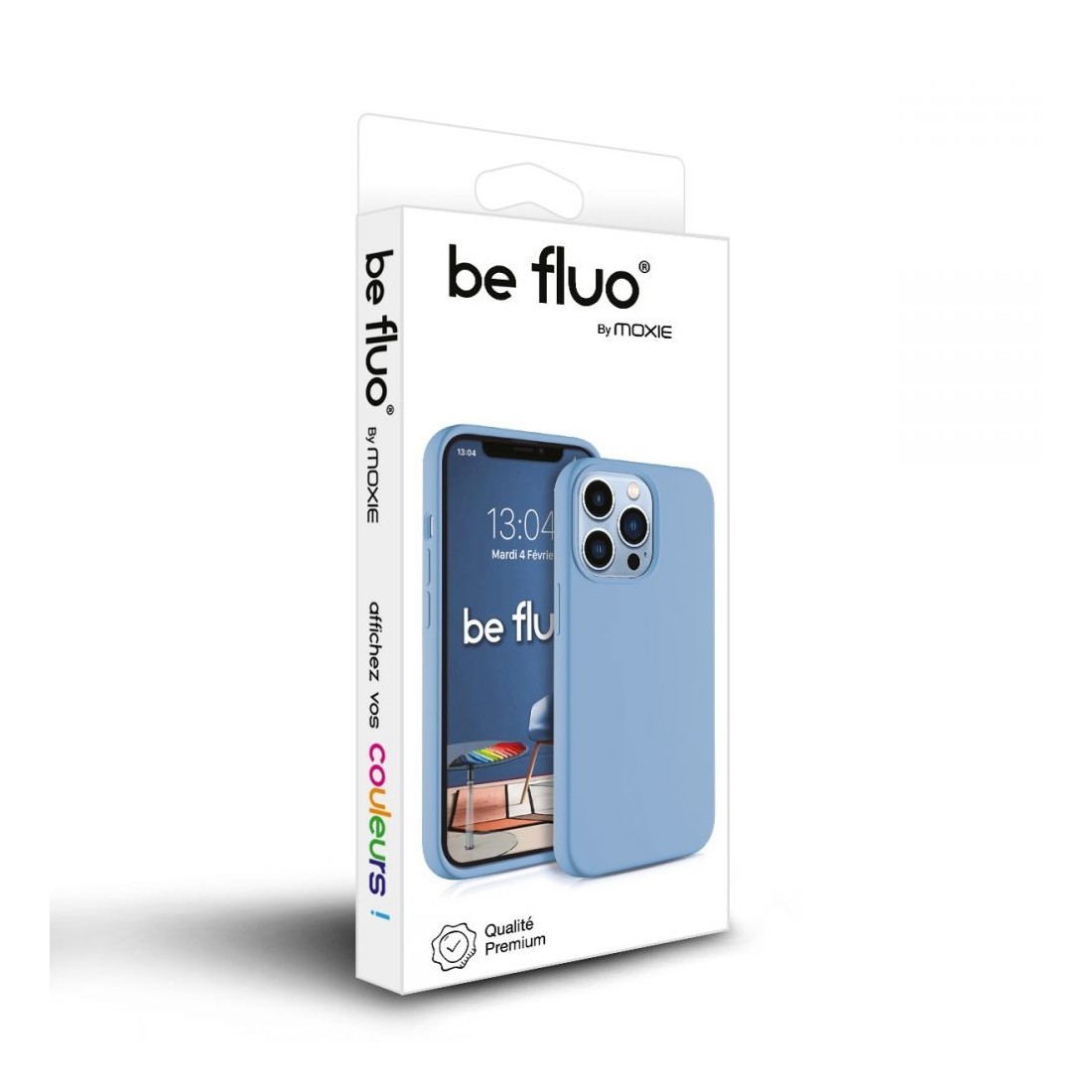Moxie Coque iPhone 11 Pro [BeFluo] Coque Silicone Fine et Légère pour iPhone 11 Pro 5.8- Intérieur Microfibre, Coque Anti-chocs 