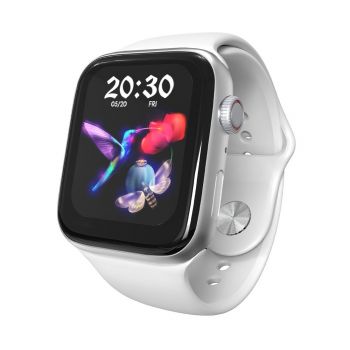 Montre connectée Bluetooth NR9398 IOS et Android - Blanche