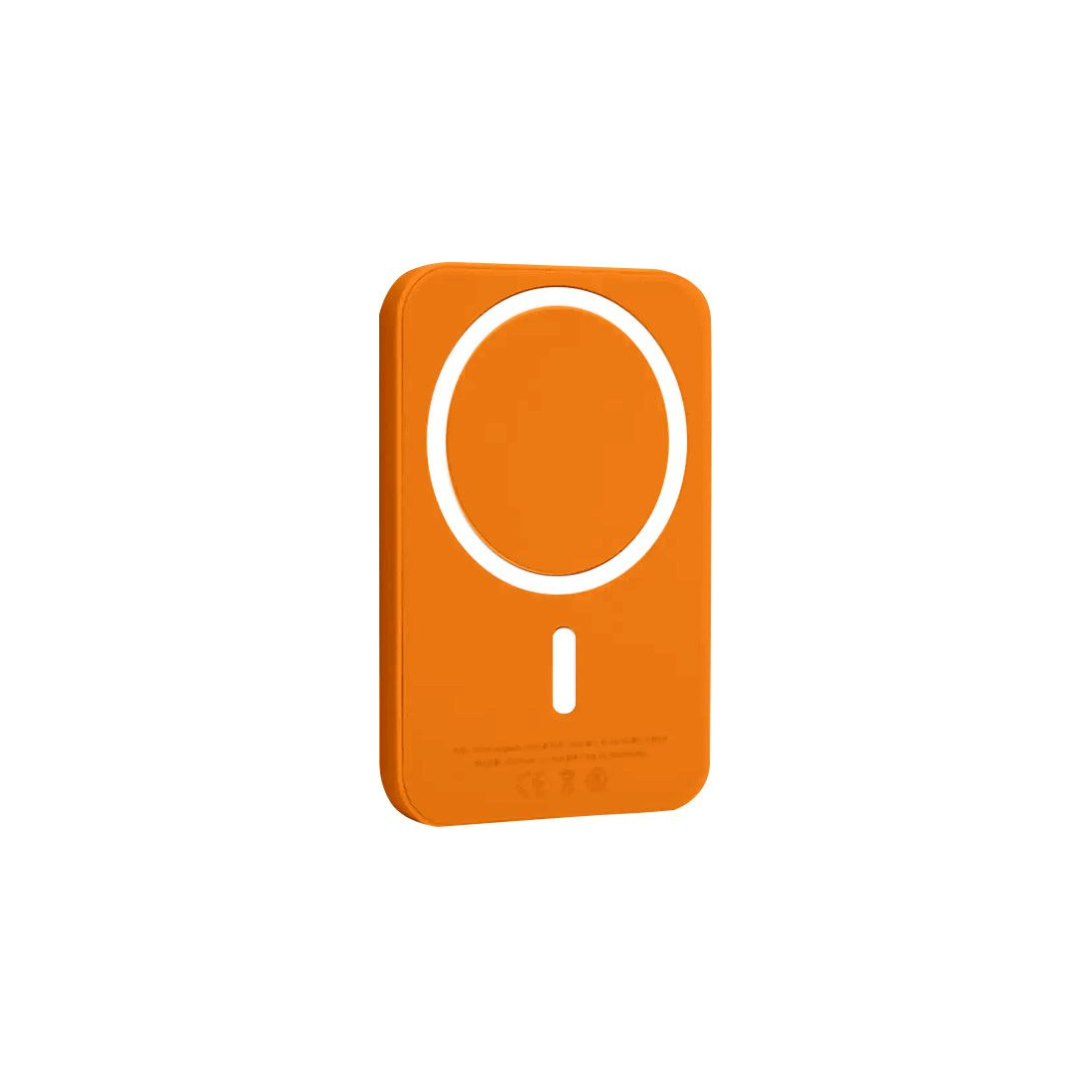 Power bank système MagSafe 5000 mah couleur orange