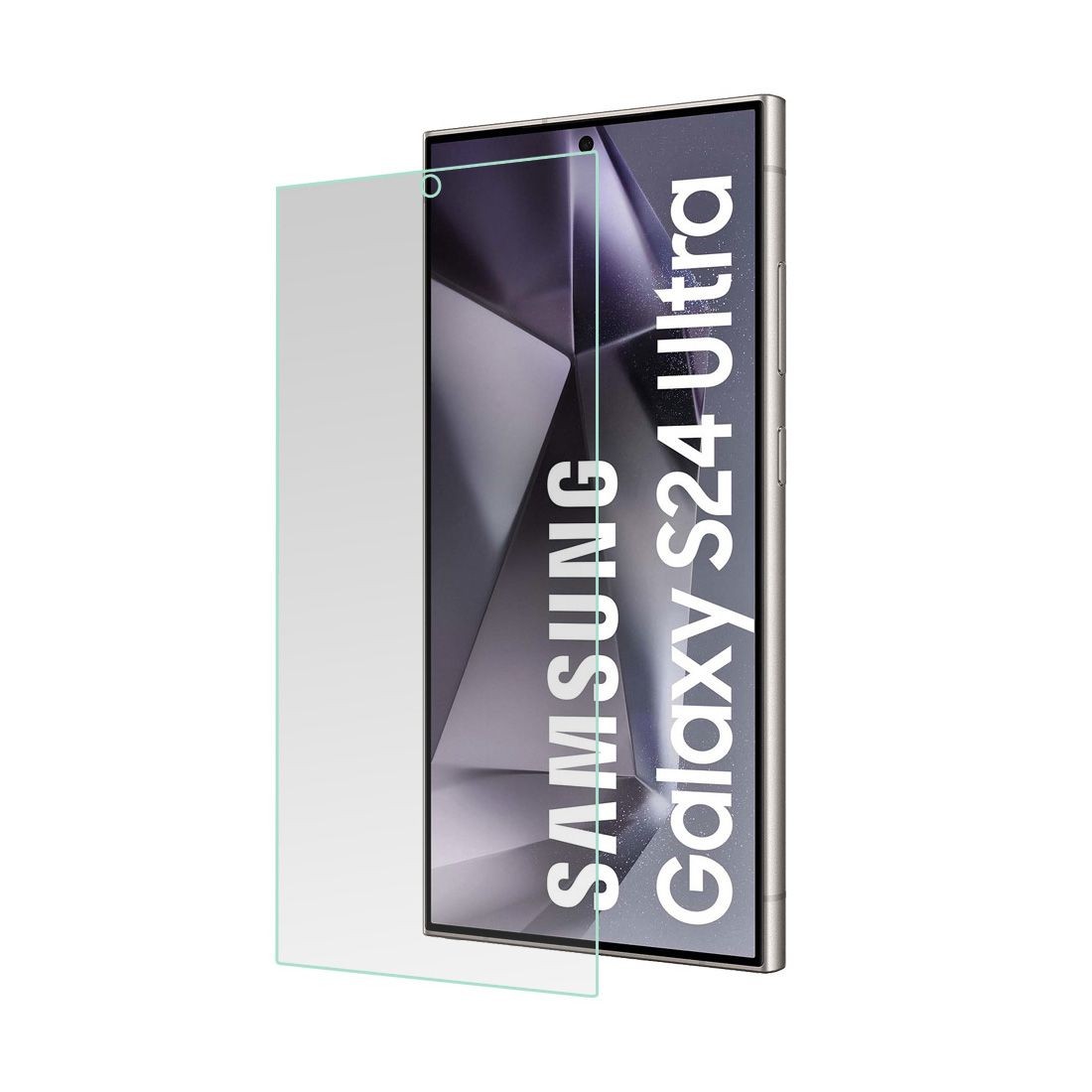 Pack 1 coque tpu transparente + 1 verre trempé 2.5D Samsung Galaxy S24 Ultra