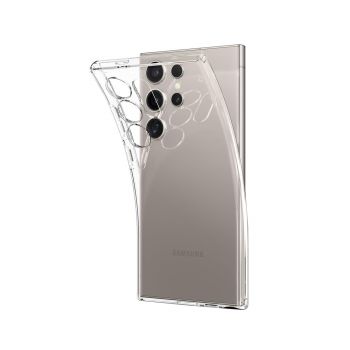 Pack 1 coque tpu transparente + 1 verre trempé 2.5D Samsung Galaxy S24 Ultra