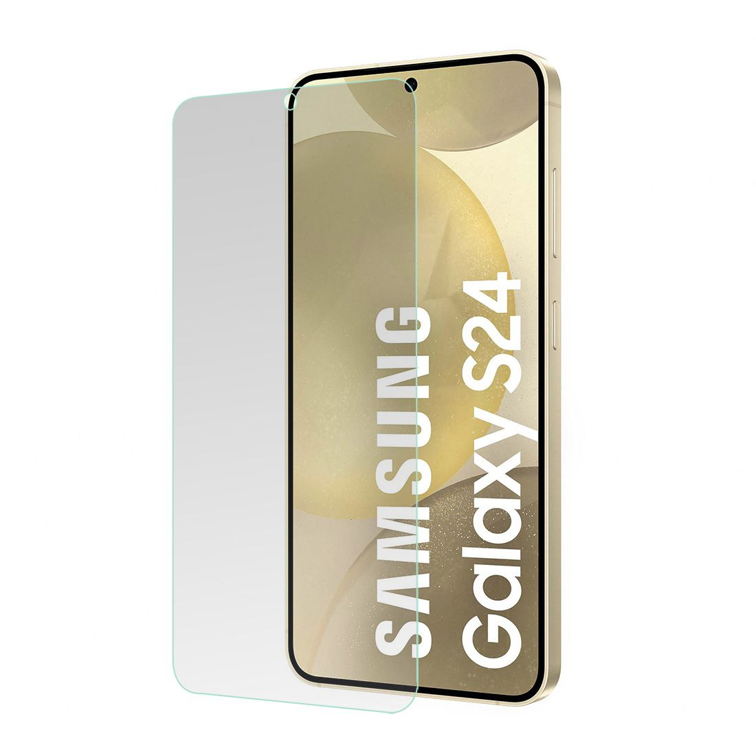 Pack 1 coque tpu transparente + 1 verre trempé 2.5D Samsung Galaxy S24
