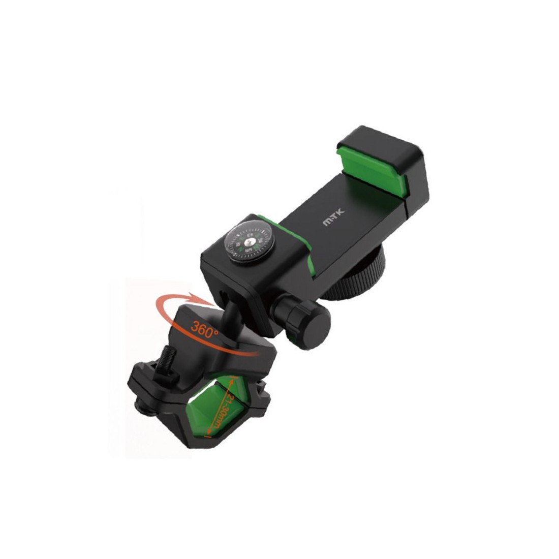 Support velo avec boussole - fixation cadre - TE5081