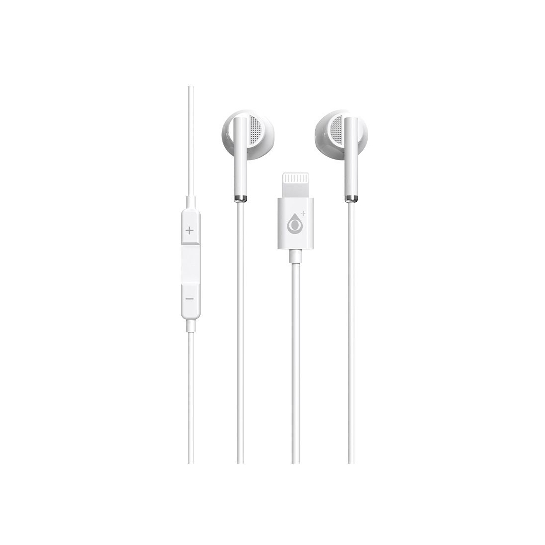 Kit piéton auriculaire lightning NC3272 sans connexion bluetooth - Blanc