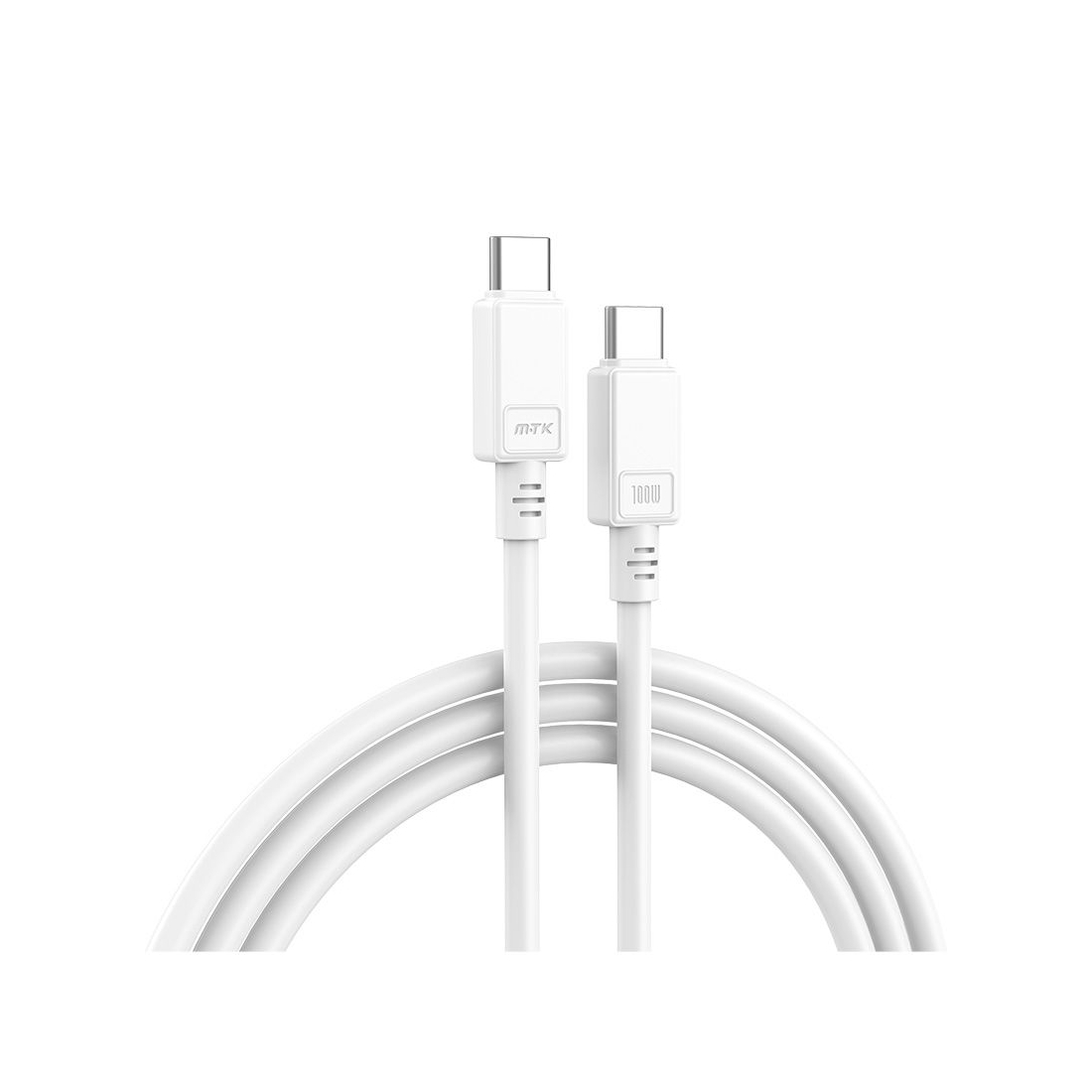 Cable de charge Type-C vers Type-C 1.5W compatible PD 100W E-Marker